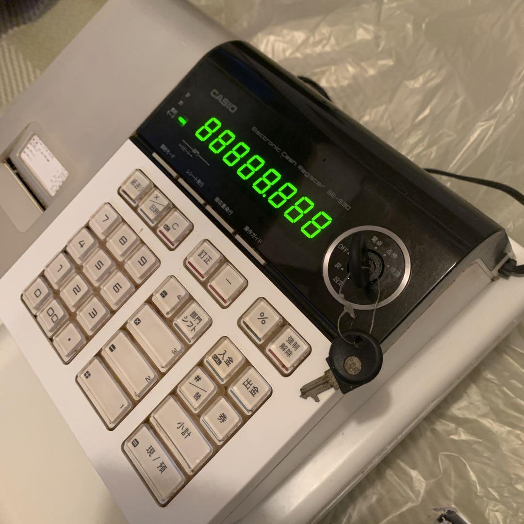 CASIO カシオレジスター　SE-S30