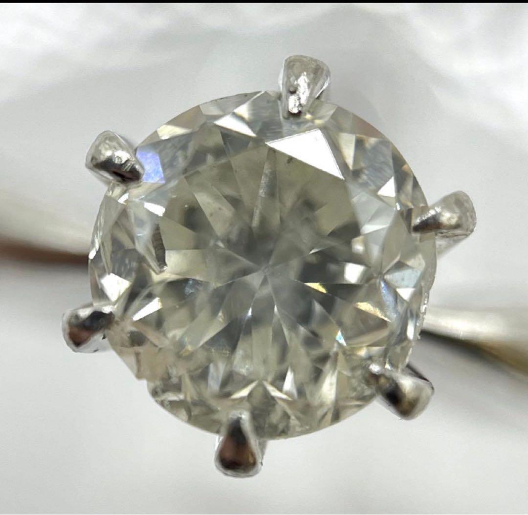 【1ct一粒ダイヤモンド 】プラチナダイヤリング ※1.006ct 【1ct一粒ダイヤモンド 】プラチナダイヤリング ※1.006ct