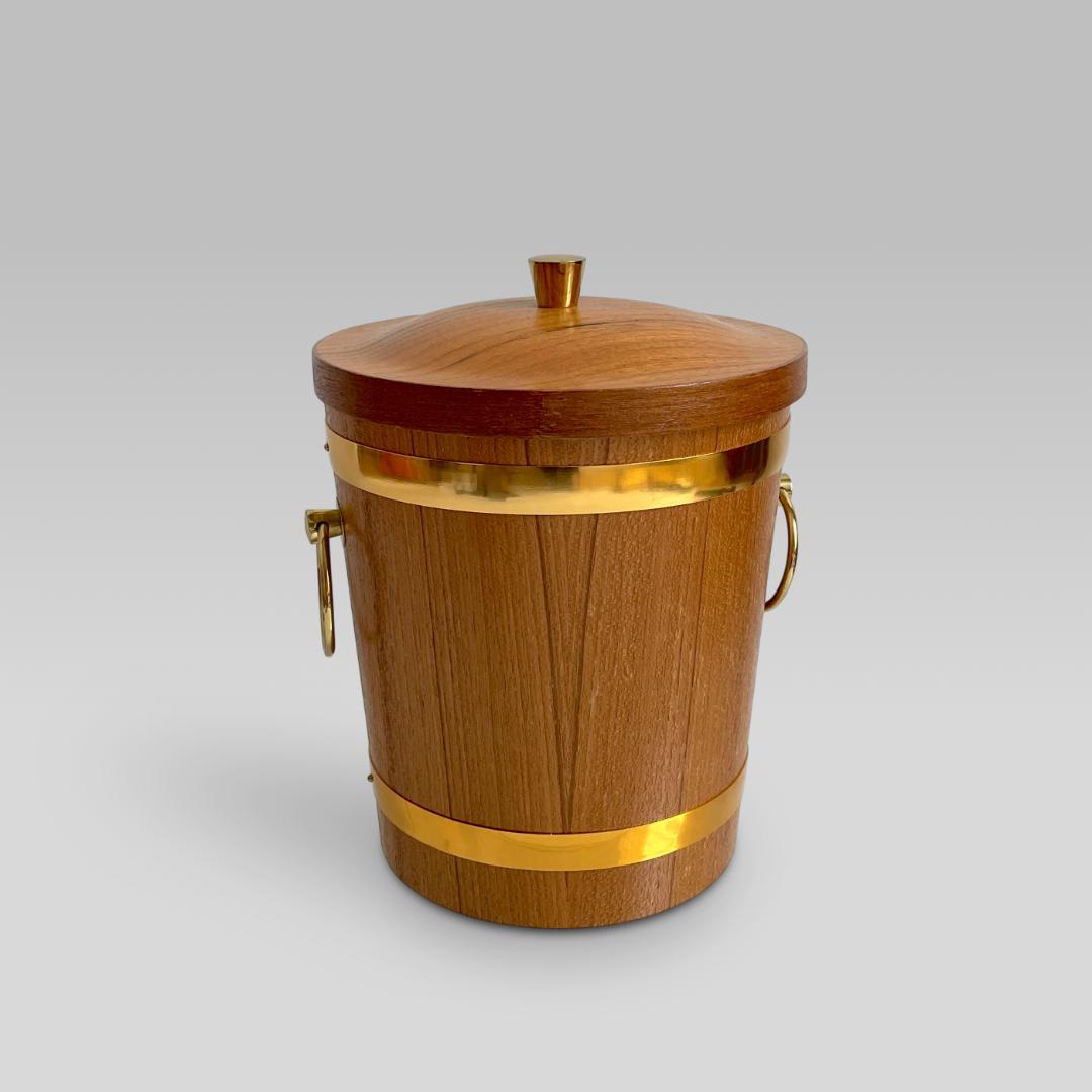 ヴィンテージ サイトーウッド 70s チーク ワインクーラー キッチン小物SAITO WOOD