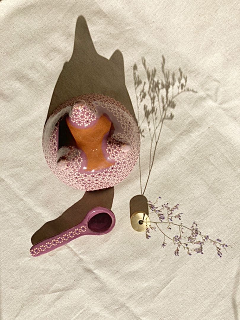 カプラ焼き　メキシコ雑貨　オレンジ　花柄　モルカヘテ　北欧雑貨　インテリア 0fd78c709c4d81c72c8471b1051cad