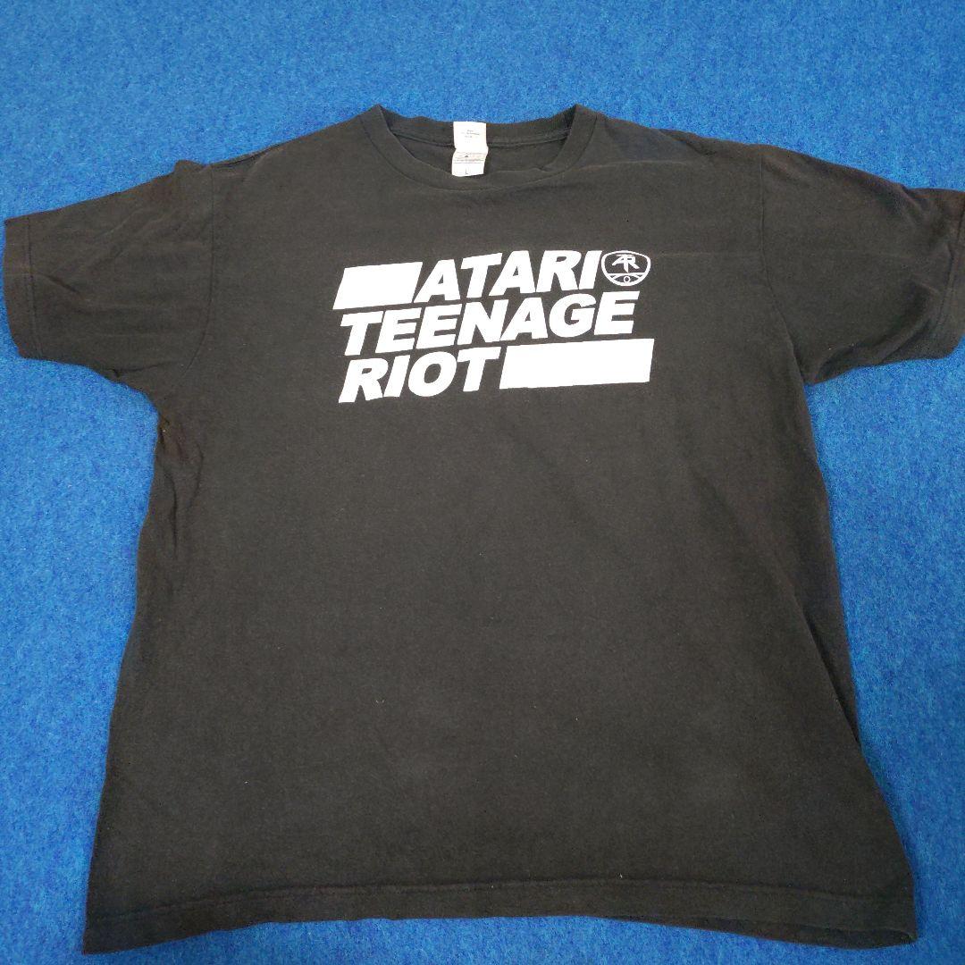 ATARI TEENAGE RIOT アーティストTシャツ 黒 Lサイズ - メルカリ
