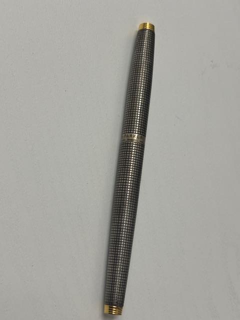 万年筆 PARKER パーカー スターリングシルバー K14 刻印 - メルカリ