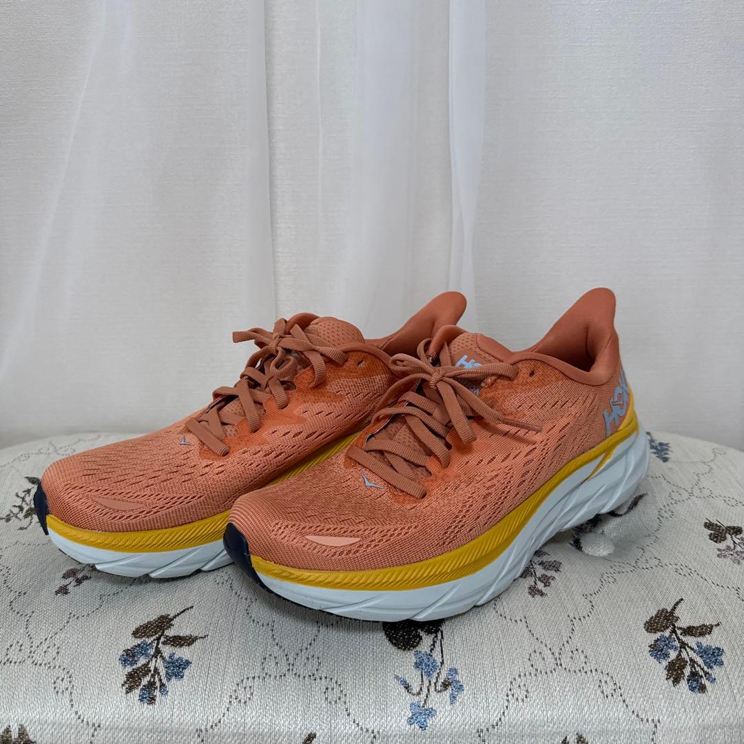 HOKA ランニングシューズ 24cm オレンジ イエロー24cm HOKA HOKA ONEONE