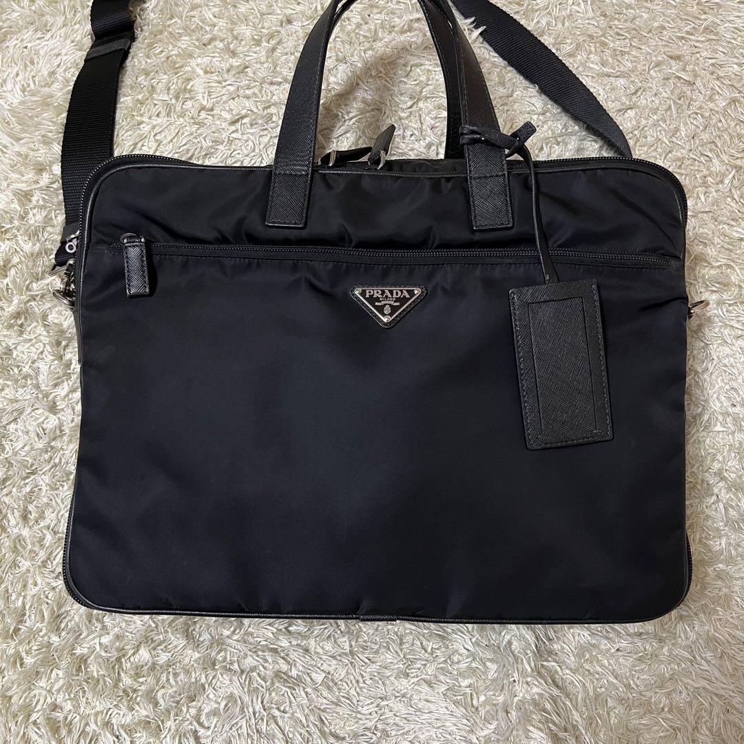 正規店仕入れの プラダ ☆美品☆PRADA ビジネスバック ナイロン 2way バッグ