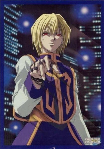 ハンター×ハンター　クリスタルシート　クラピカ２種、クロロ１種の計３種