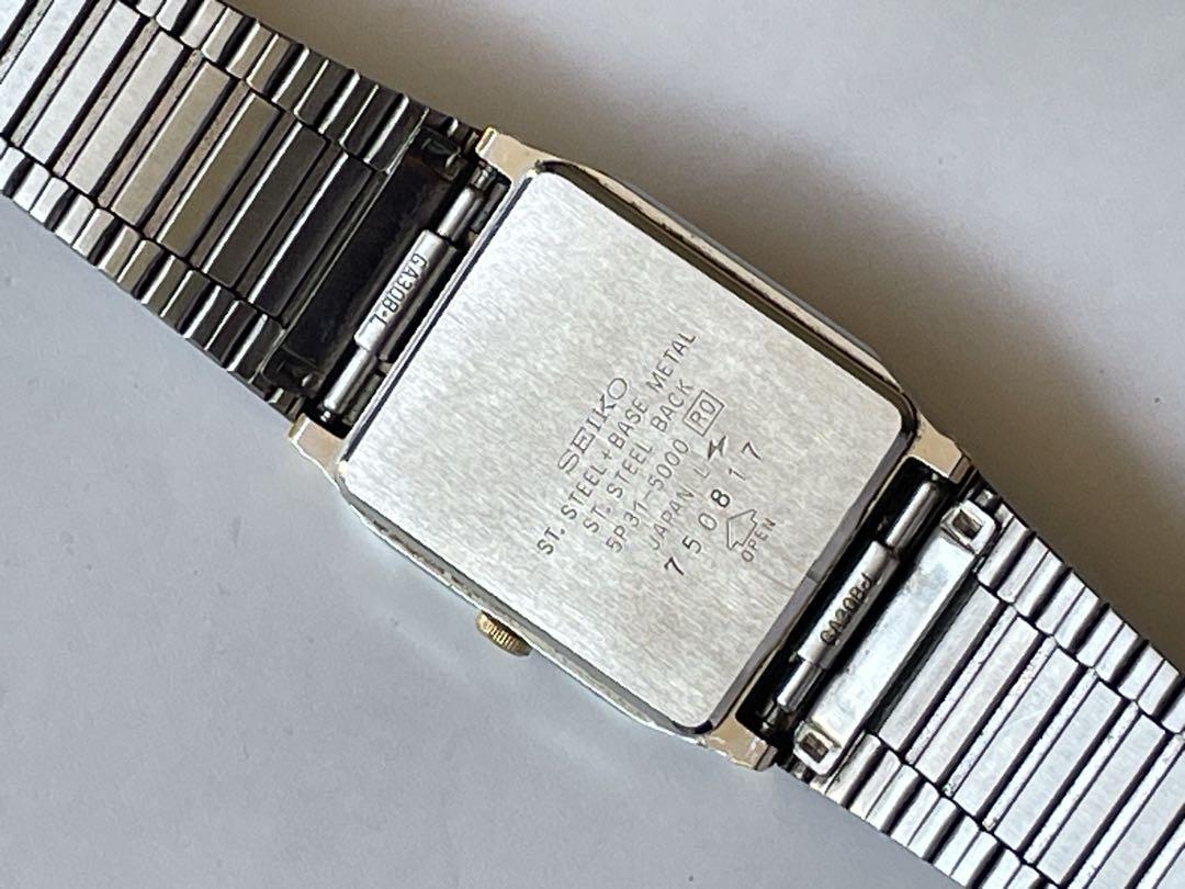 時計 SEIKO 5P31-5000 MENS QUARTZ DAINI
