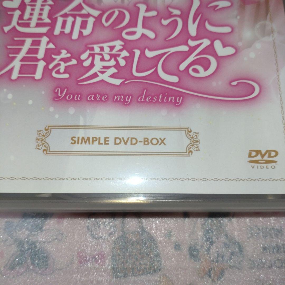 韓国ドラマ 運命のように君を愛してる SIMPLE DVD-BOX