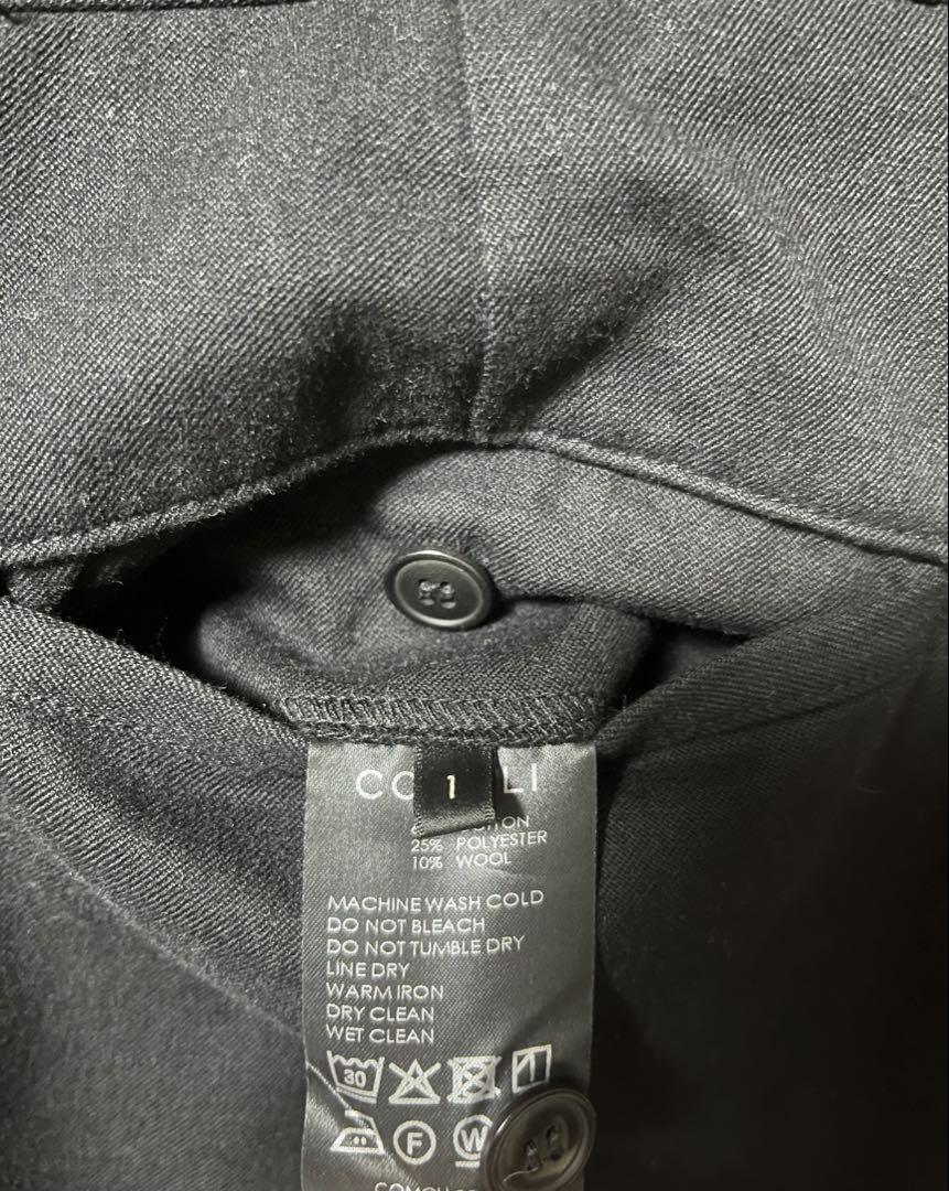 25SS COMOLI ポストワーク ツイル パンツ　１