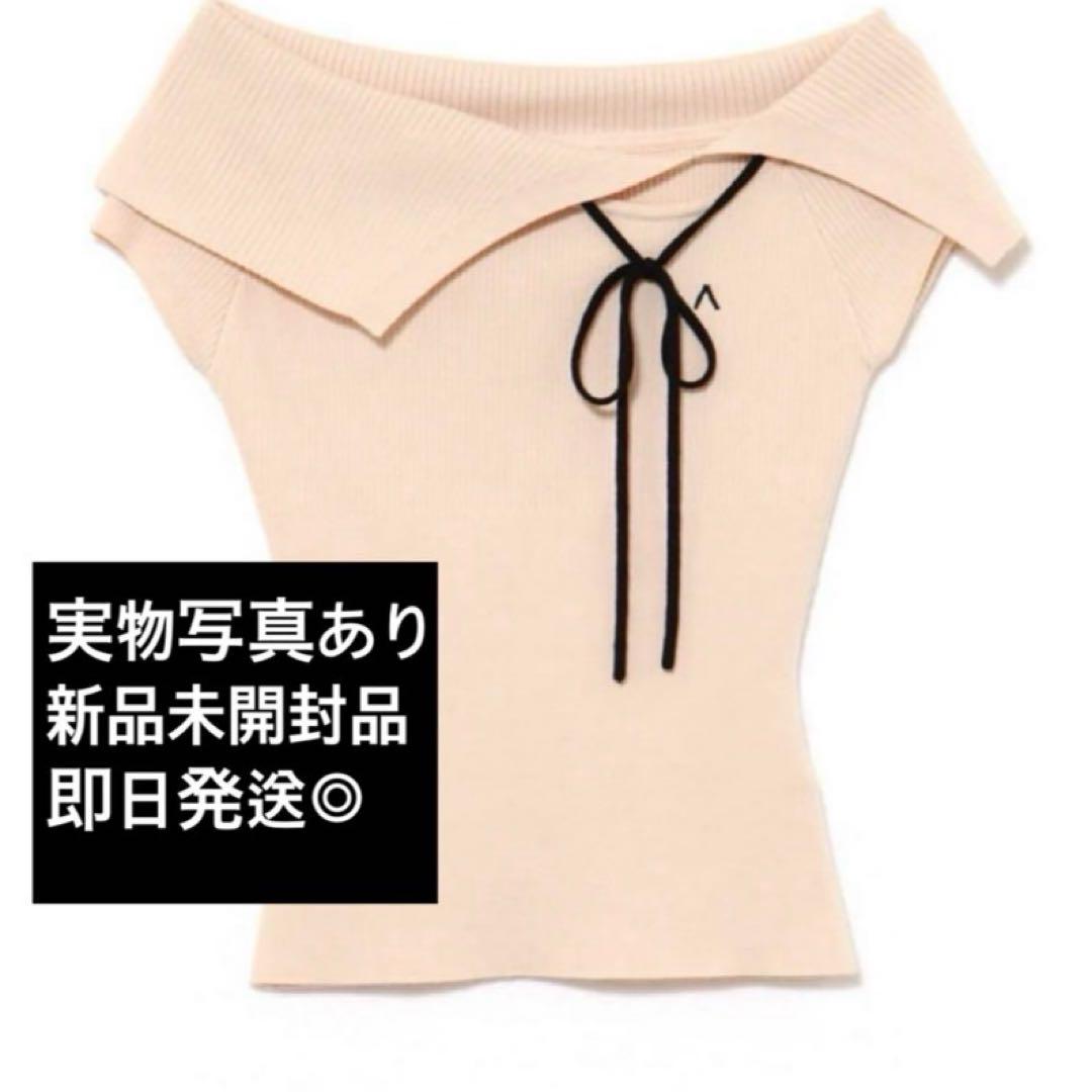 ANDMARY】Anita ribbon knit tops