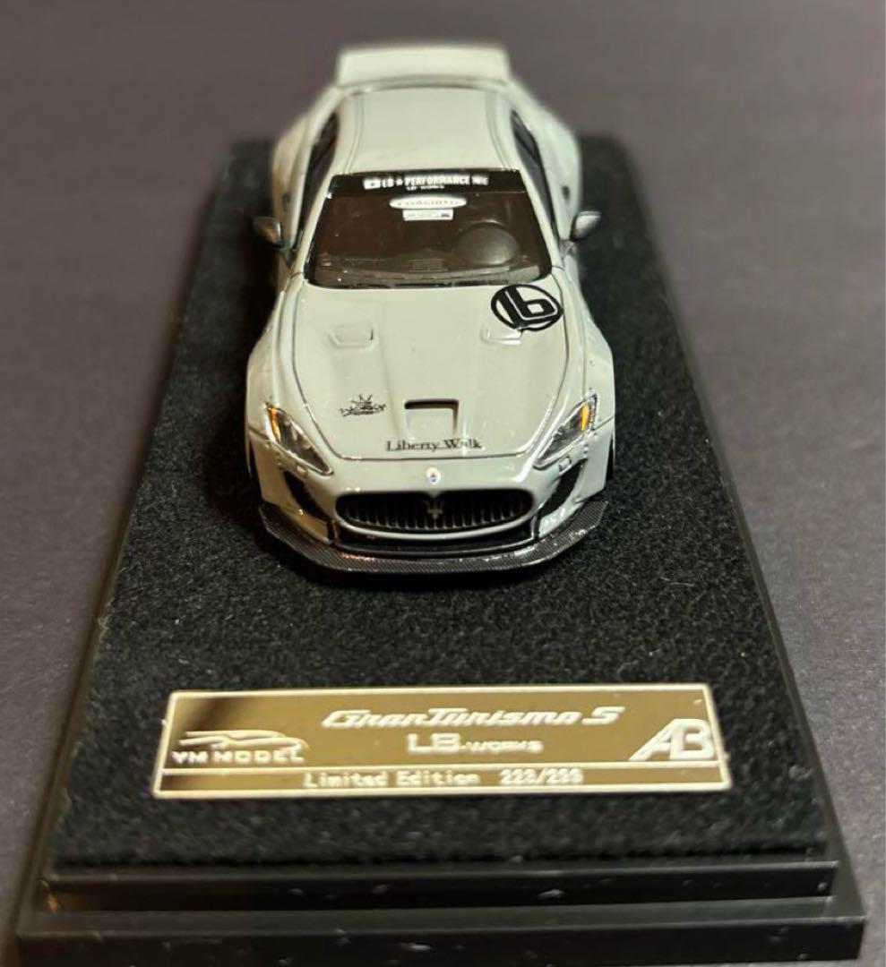 1/64 YM モデル LB- WORKS マセラティ グラン ツーリスモ　S 1/64 YM Model Maserati Gran Turismo S LB Works Liberty walk