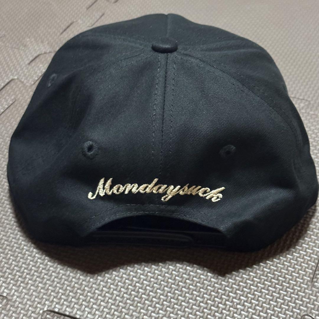 Mondaysuck マンデーサック キャップ ヤンキース ブラック