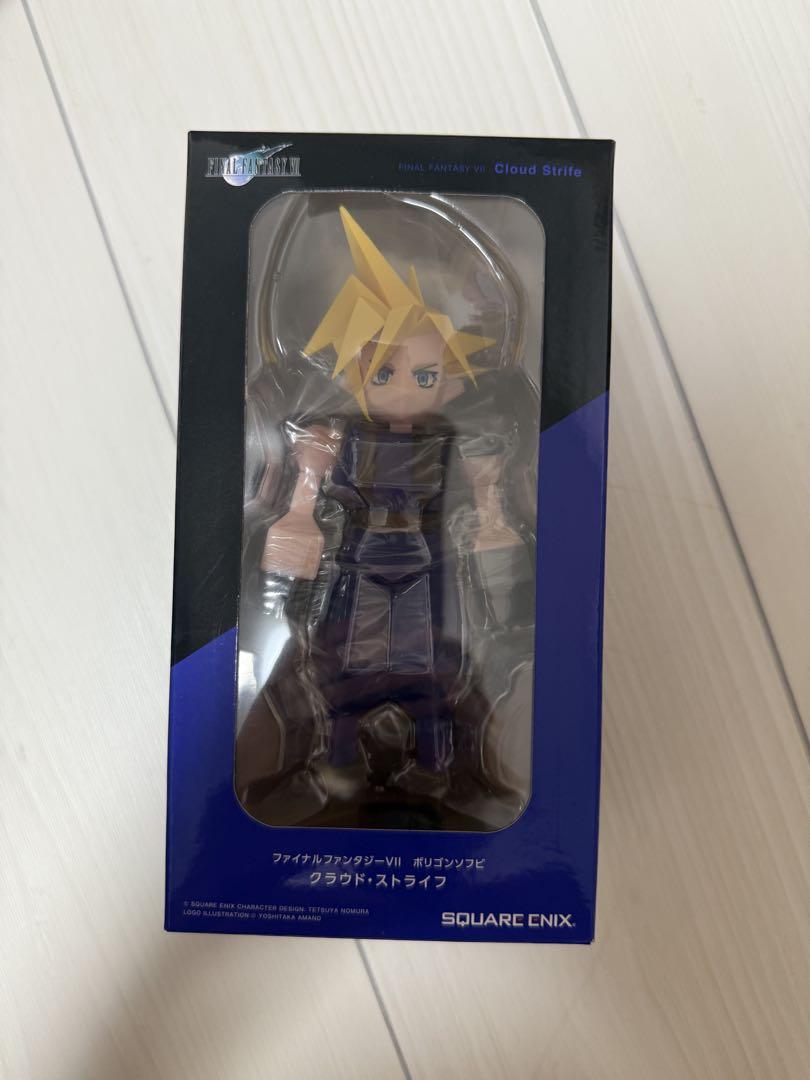 ファイナルファンタジーVII ポリゴン ソフビ クラウド - メルカリ