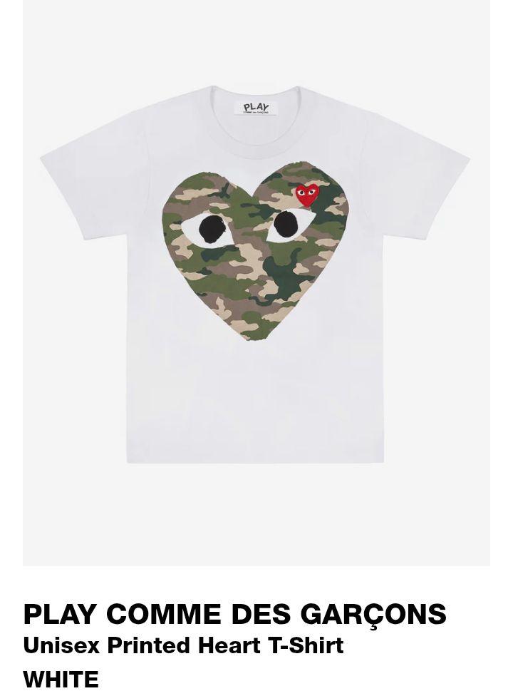 女の子向けプレゼント集結 XS 正規品PLAY メルカリ - XS カモフラTシャツ GARÇONS des COMME トップス