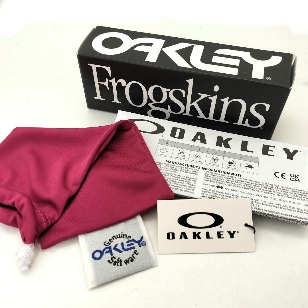 OAKLEY 未使用品　OO9284A-0955 フロッグスキン　偏光サングラス