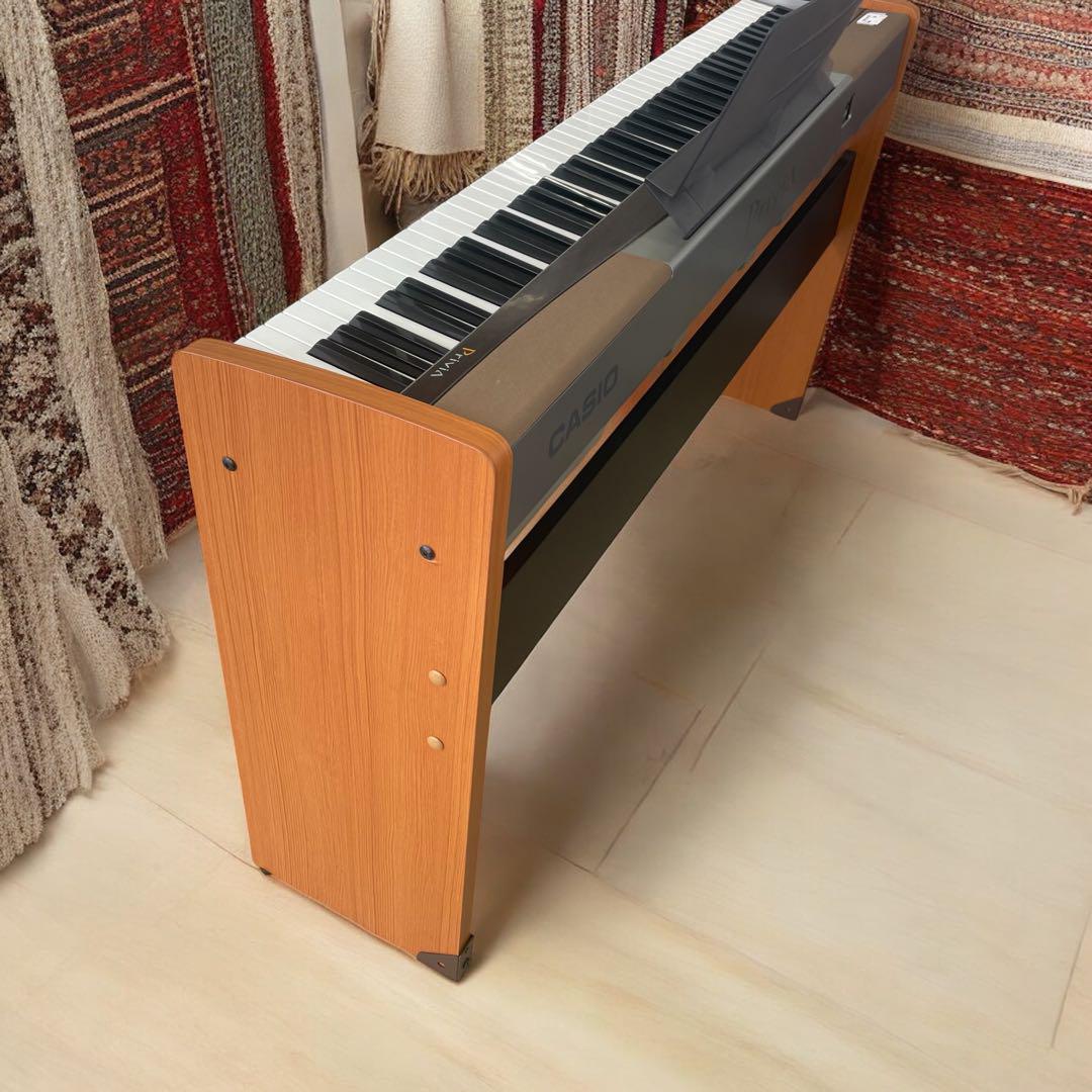 Privia カシオ　PX-100 送料無料！88鍵盤標準ピアノ形状鍵盤！