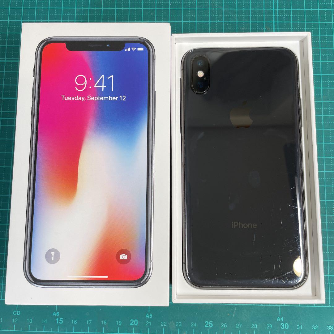 iPhone X Space Gray 256 GB SIMフリー apple - メルカリ iPhone X Space Gray 256 GB SIMフリー apple - メルカリ