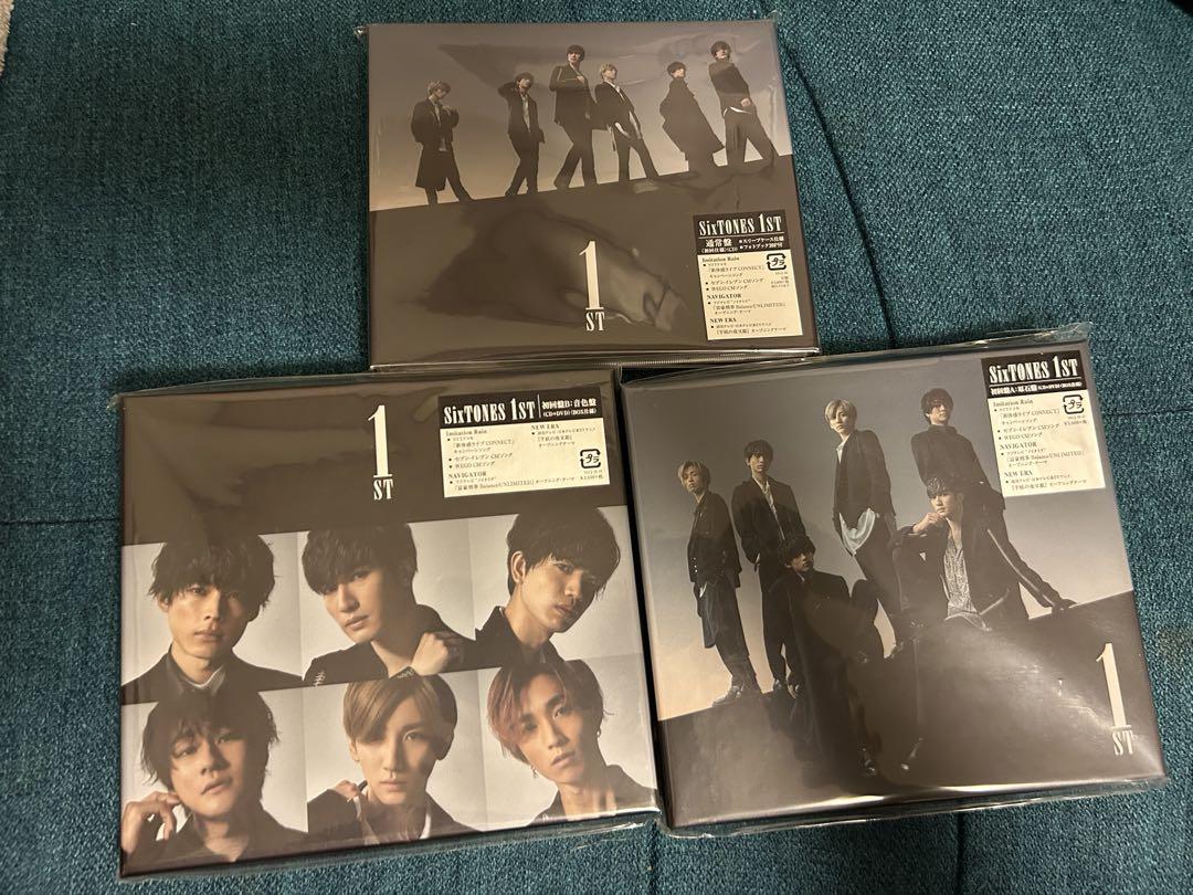 SixTONES 1ST 3形態セット
