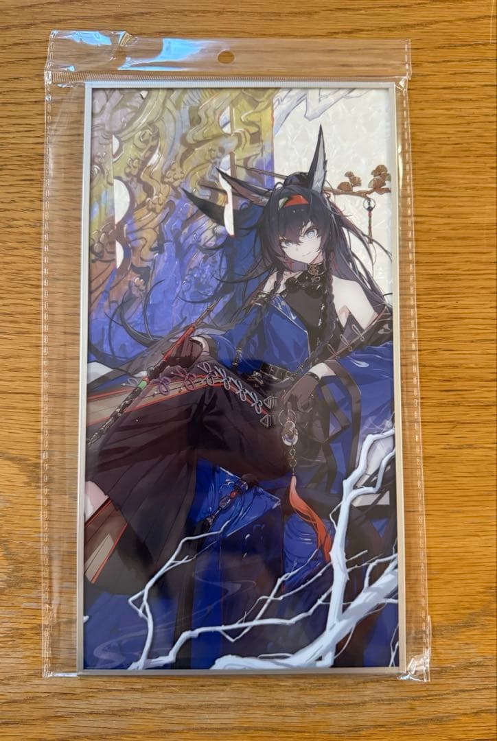アークナイツ アクリル色紙 公式絵師 Kieed 音律聯覚 玉釉の氷紋