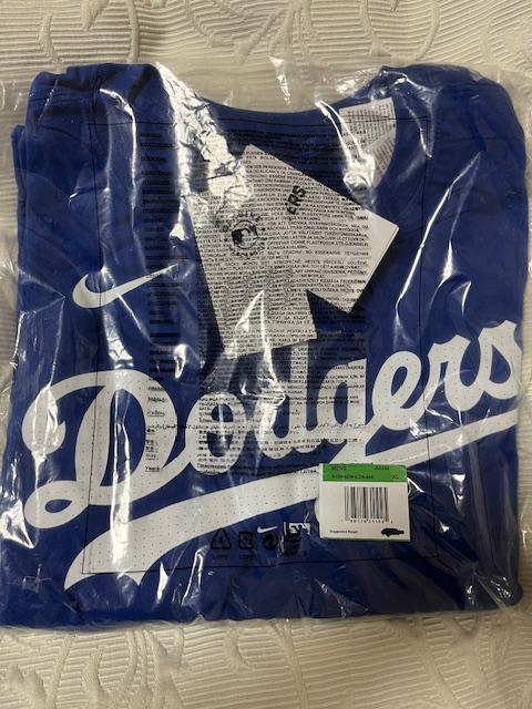 大谷翔平17ソウル開幕戦ドジャースNIKE記念パッチ付TEE XL 新品ラスト１
