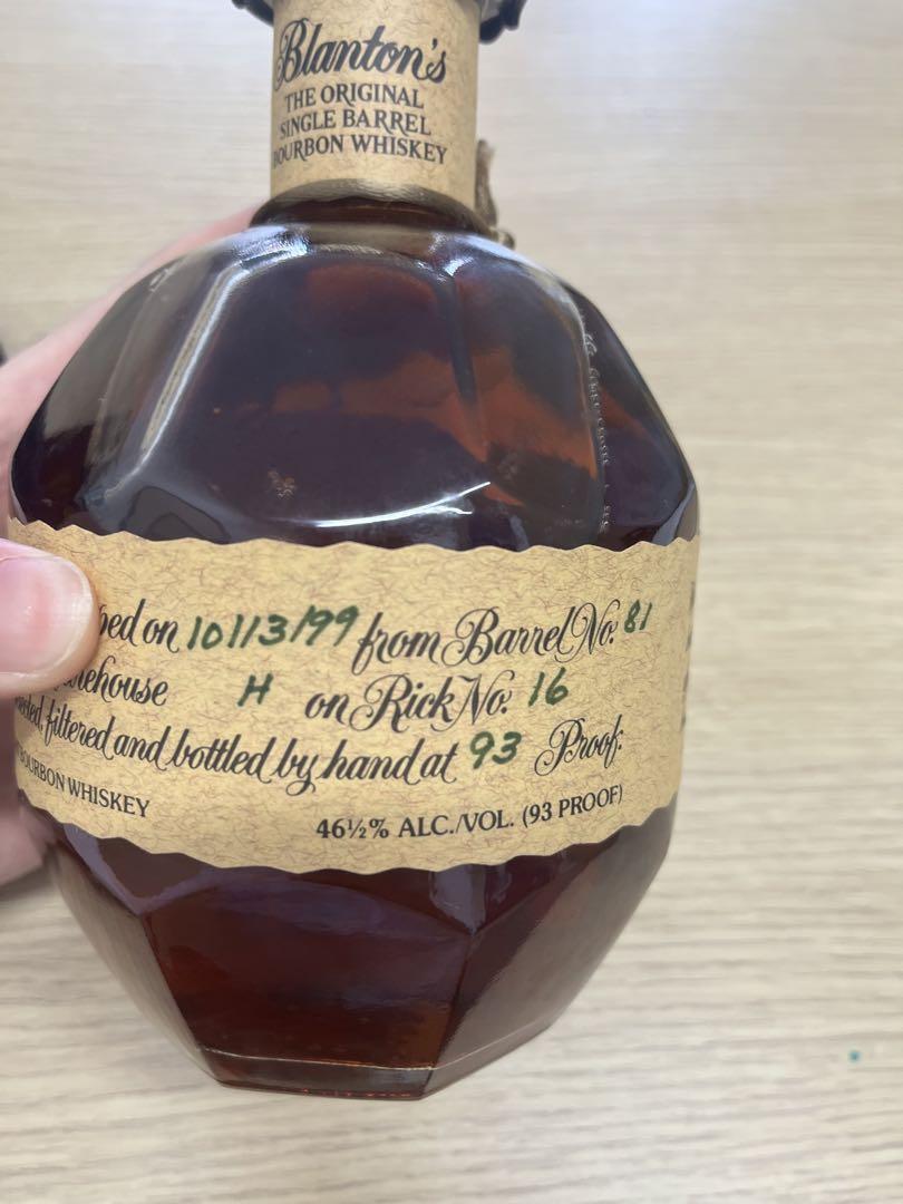 ウイスキー Blanton's Single Barrel Bourbon 750 ML