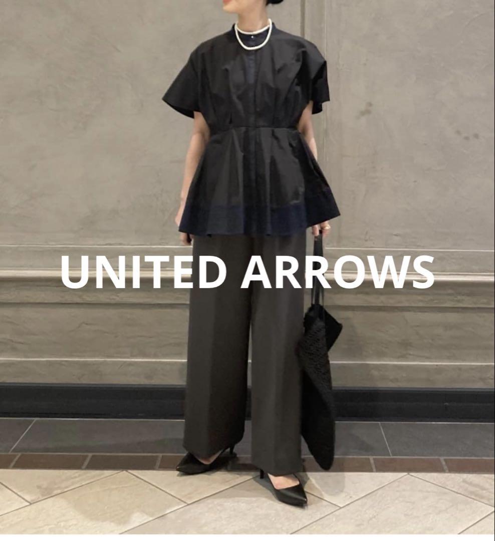 【お値下げ】UNITED ARROWS ポインテッドトゥ ソフト パンプス 黒