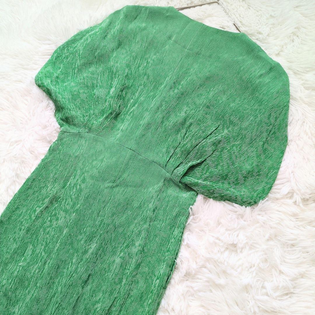 極美品✨mame Melange Stripe V-Neck Dress 2 - メルカリ