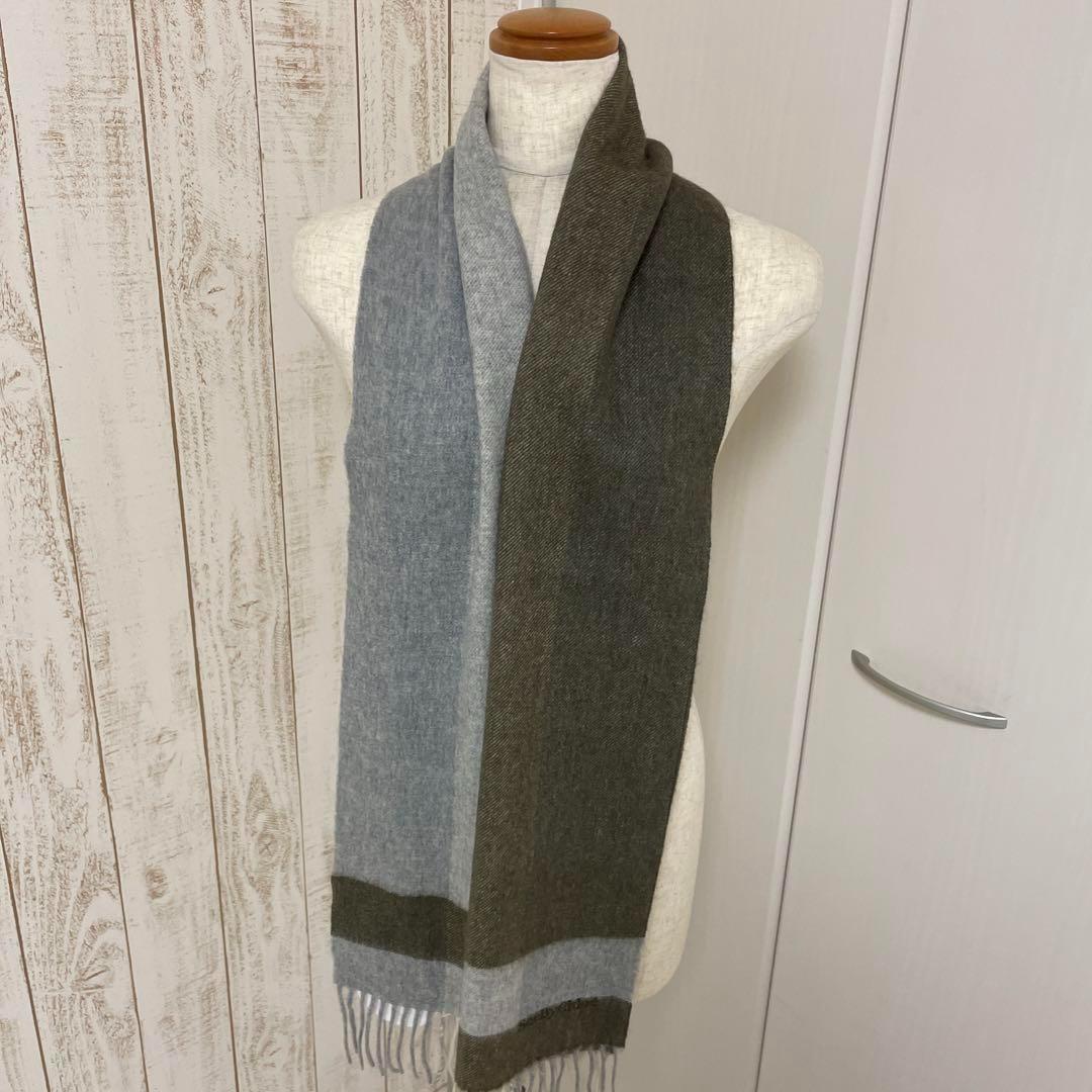 【新品】シーバイクロエ✨カシミヤ マフラー ブラウン チェック 大判 幅60cm 新品】シーバイクロエ✨カシミヤ マフラー ブラウン チェック