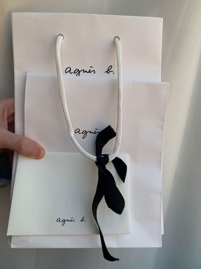 agnès b. シルバー スタッドピアス