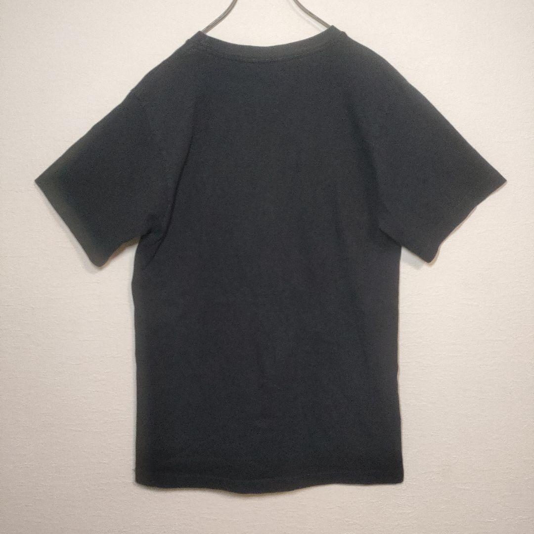 RECON リーコン Tシャツ 有刺鉄線 ステンシル ビッグロゴ 黒