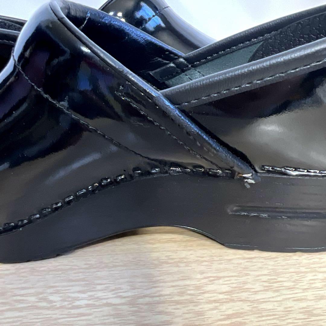 dansko ダンスコ　プロフェッショナル パテント　エナメル　ブラック