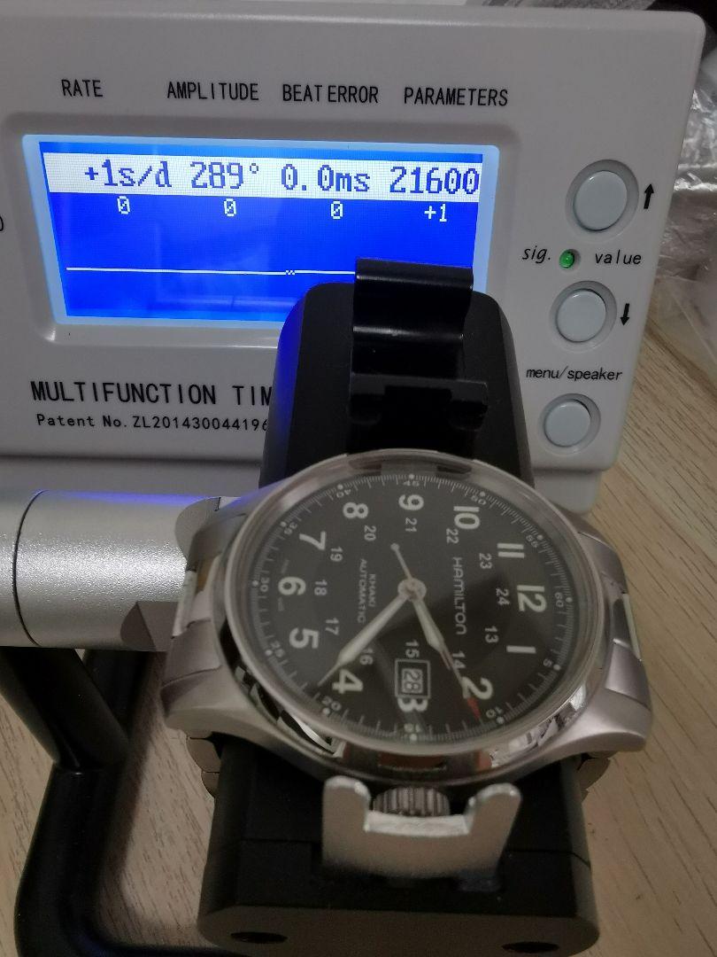 HAMILTON ハミルトン チタン製 H705251 カーキ フィールド 時計