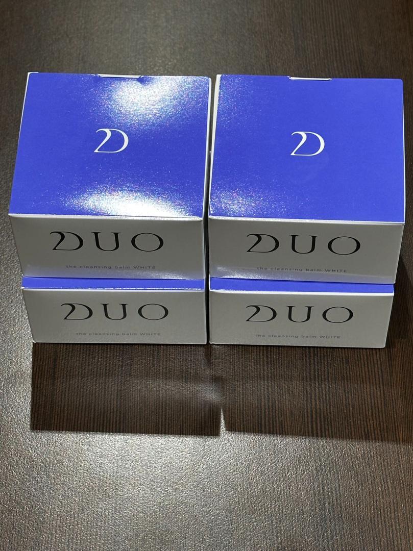 【4個セット】DUO ザ クレンジングバーム ホワイトa 90g デュオ 青