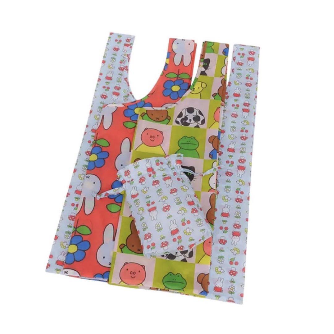 baggu ミッフィー　コラボ　スタンダートサイズ　3点セット