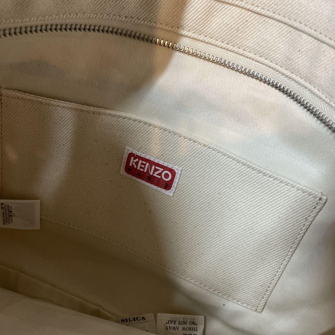 新品 KENZO BOKE BOY LARGE ショルダーバッグ ホワイト 画像4