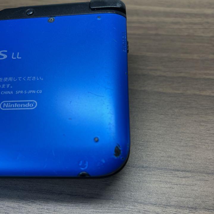 ニンテンドー3DS LL ブルー×ブラック - メルカリ