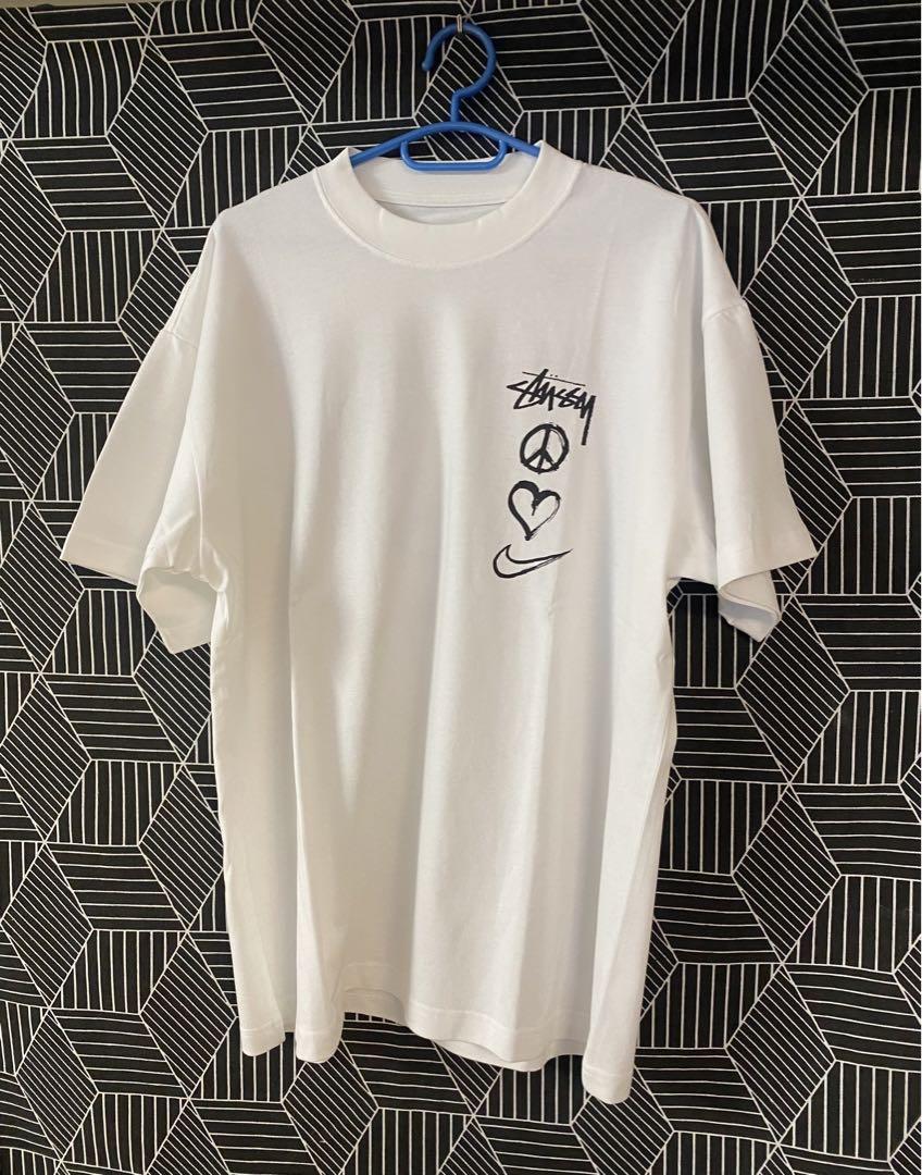 STUSSY x NIKE ピース ラブ スウッシュTシャツ Lサイズ - メルカリ STUSSY x NIKE ピース ラブ スウッシュTシャツ Lサイズ - メルカリ