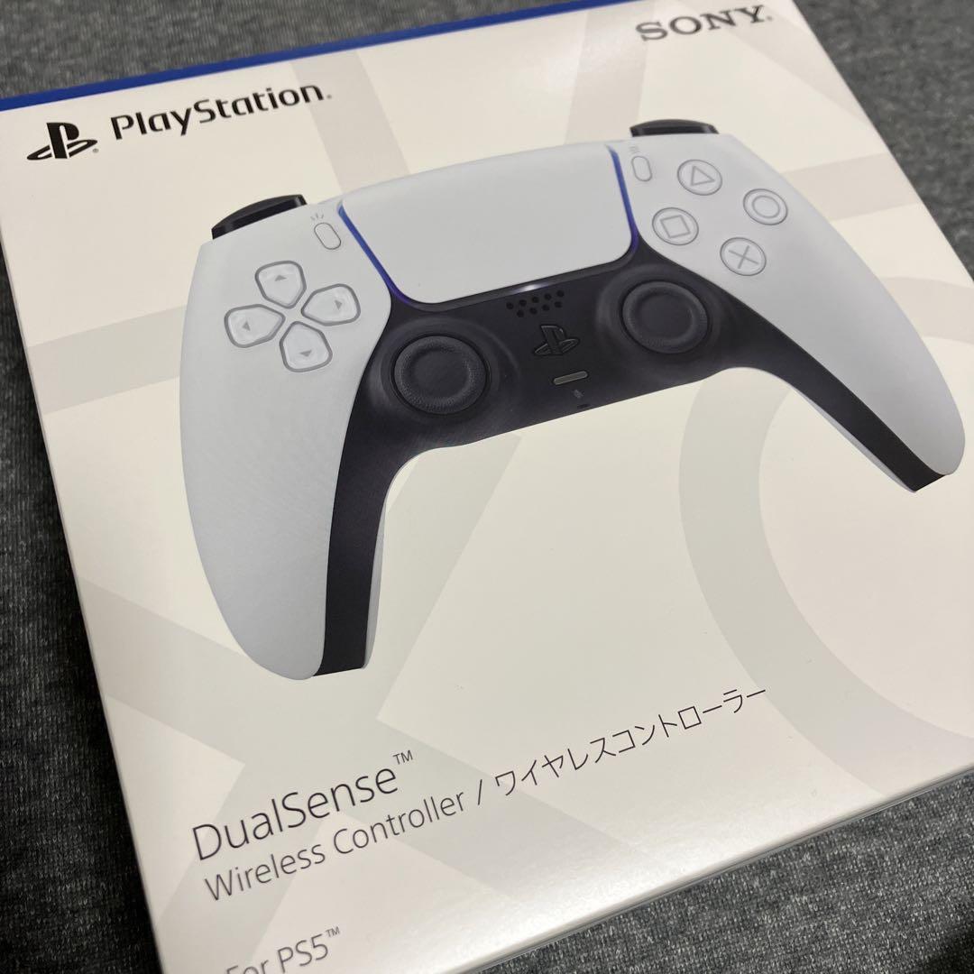 PS5 DualSense 純正 ワイヤレスコントローラー 変換アダプター付き！
