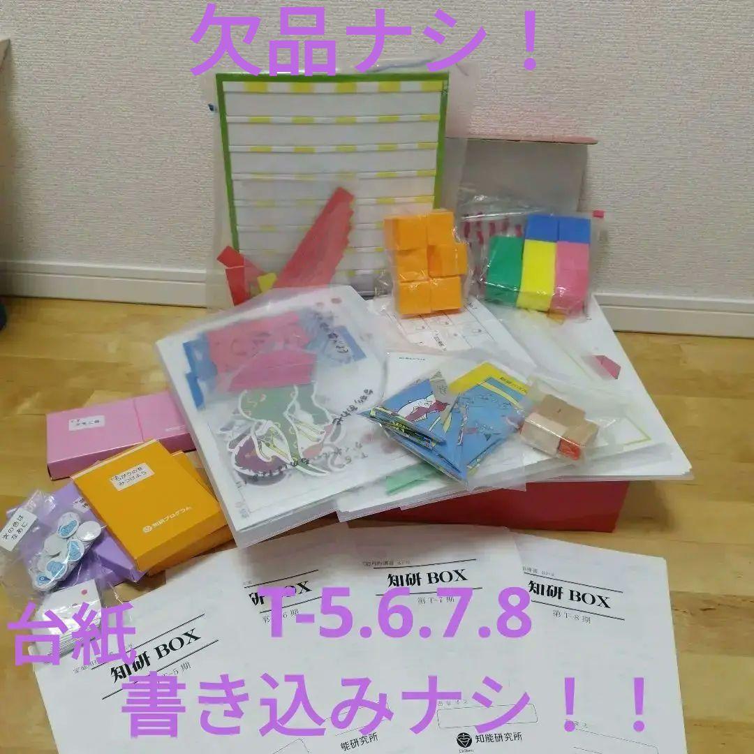 【欠品ナシ！台紙書込ナシ！】知研BOX T-5.6.7.8.