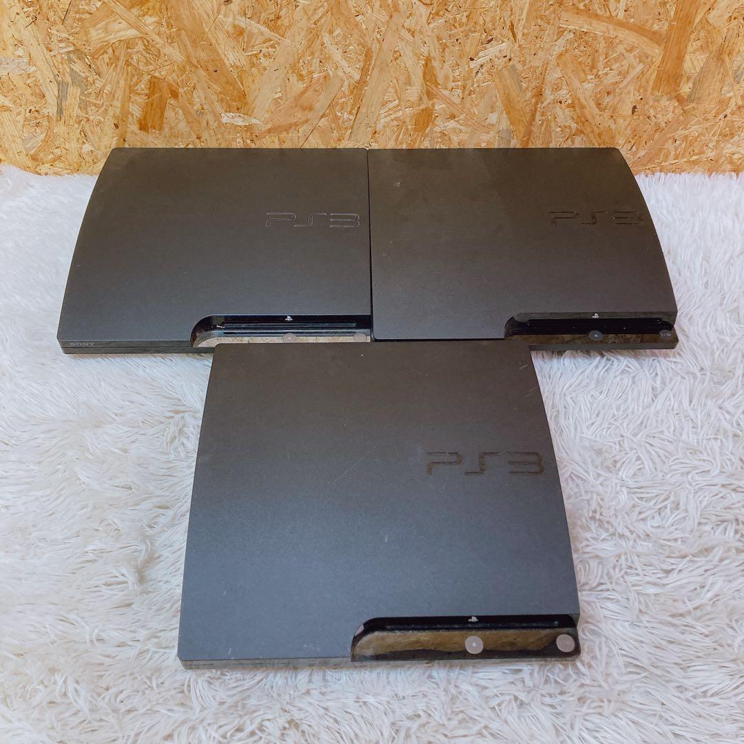 PlayStation3 本体 3台 cech-2500 cech-3000やや傷や汚れあり YUZUMIYA_COM