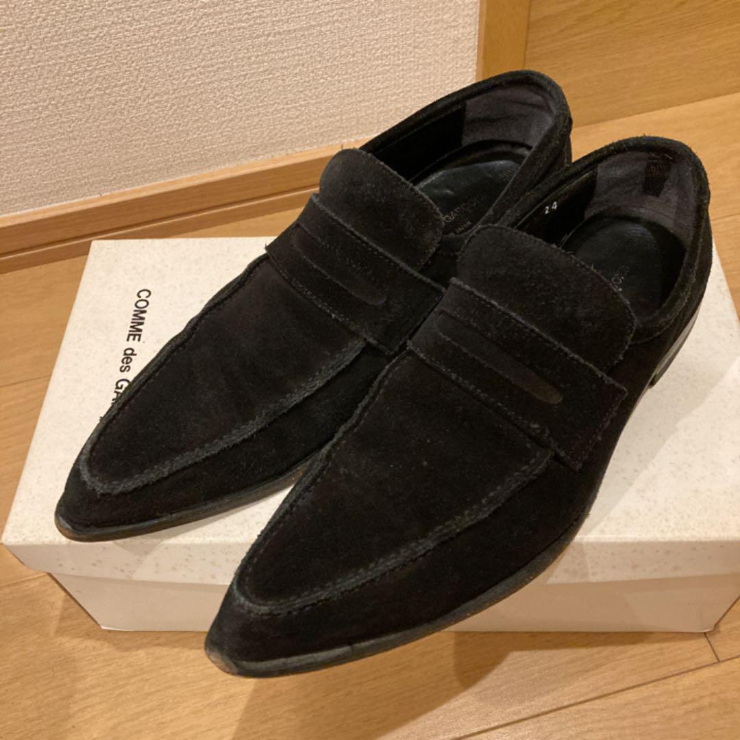 COMME des GARÇON コムデギャルソン ポインテッドトゥ24cm