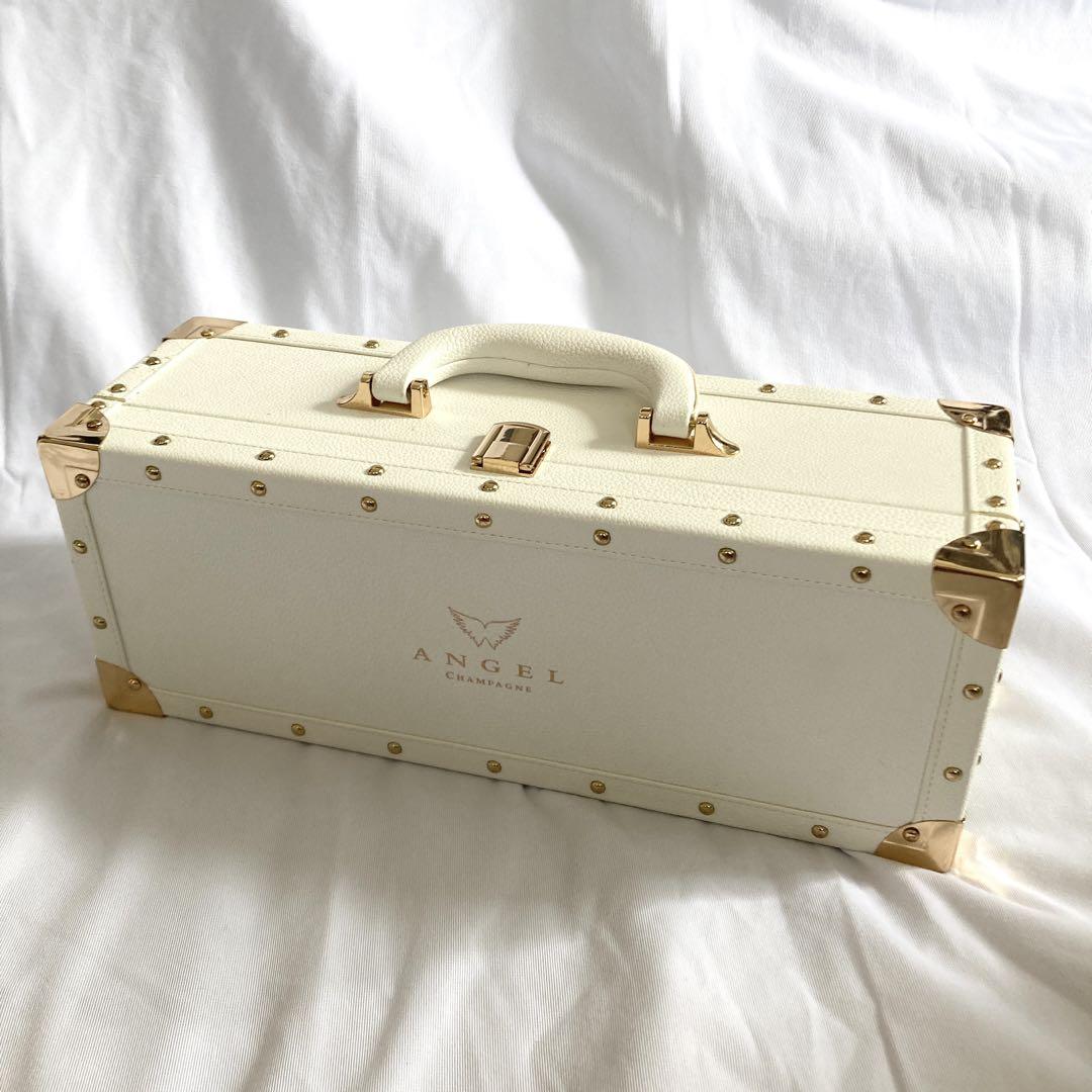 ANGEL CHAMPAGNE 空箱　『3個セット』 新品ANGEL CHAMPAGNE 水色 ボトルとケース付き