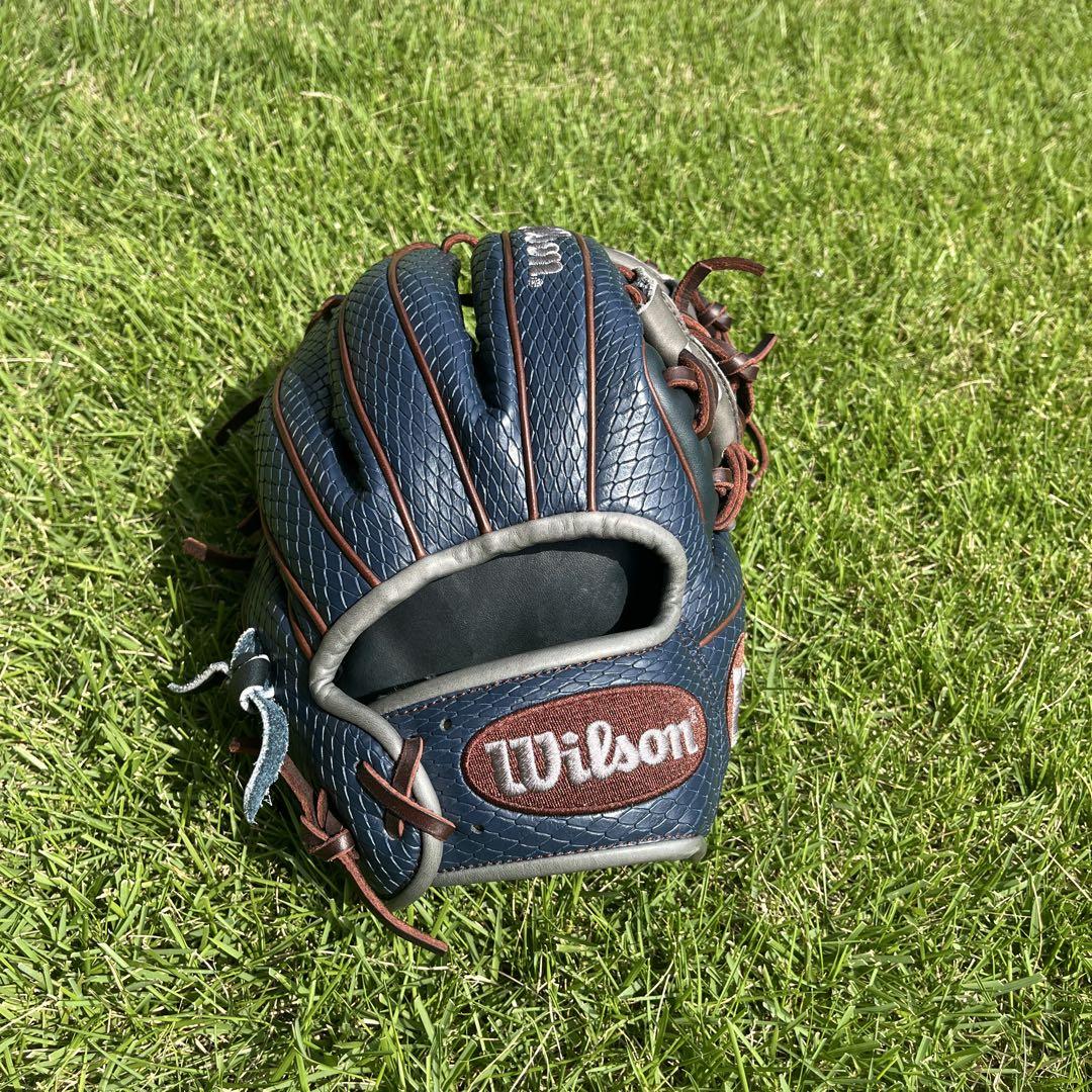 Wilson 軟式グローブ ネイビー