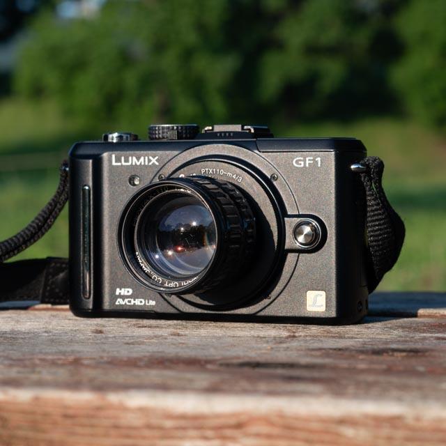 【写ルンです感覚のコンデジ】LUMIX DMC-GF1　50mm スマホ転送