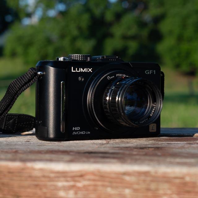 【写ルンです感覚のコンデジ】LUMIX DMC-GF1　50mm スマホ転送