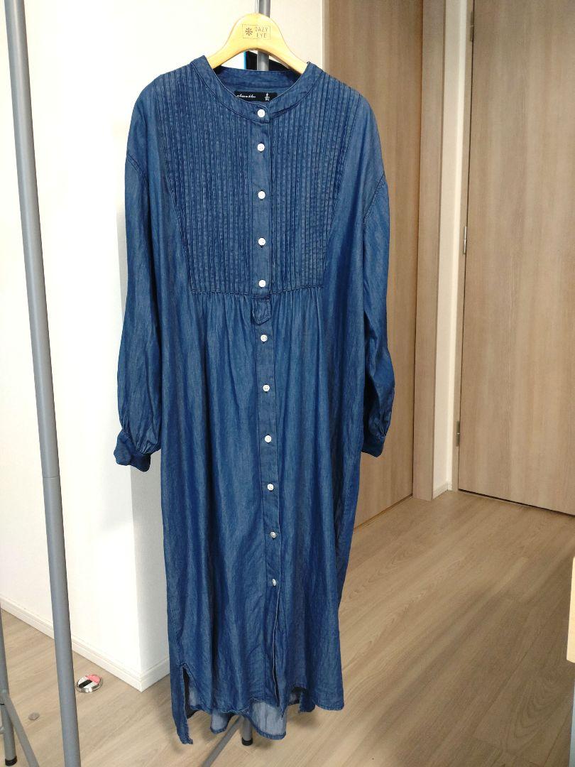 AS KNOW AS olaca アズノゥアズ オオラカ ピンタック ワンピース