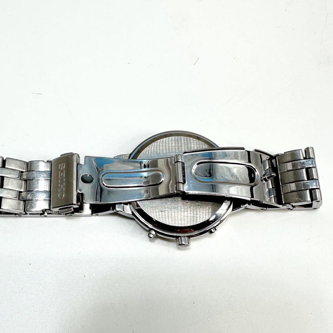 稼働品★SEIKO セイコー スピリット 電波ソーラー腕時計 SBTM185
