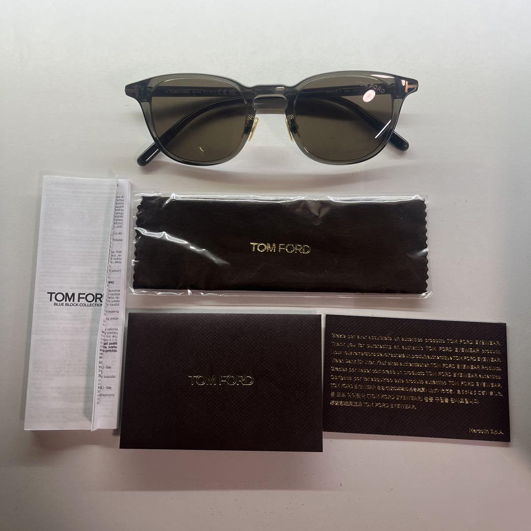 美品/トムフォード/TOM FORD/TF876-D/クリアオリーブ/日本限定