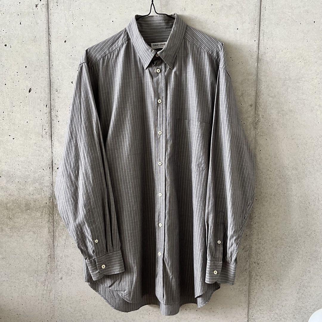 90s GIORGIO ARMANI ジョルジオアルマーニ　シャツ