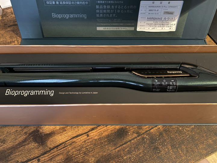 35340円 一部予約 バイオプログラミング ヘアビューロン 7D Plus ストレート ヘアアイロン 35340円 一部予約 バイオプログラミング ヘアビューロン 7D Plus ストレート ヘアアイロン