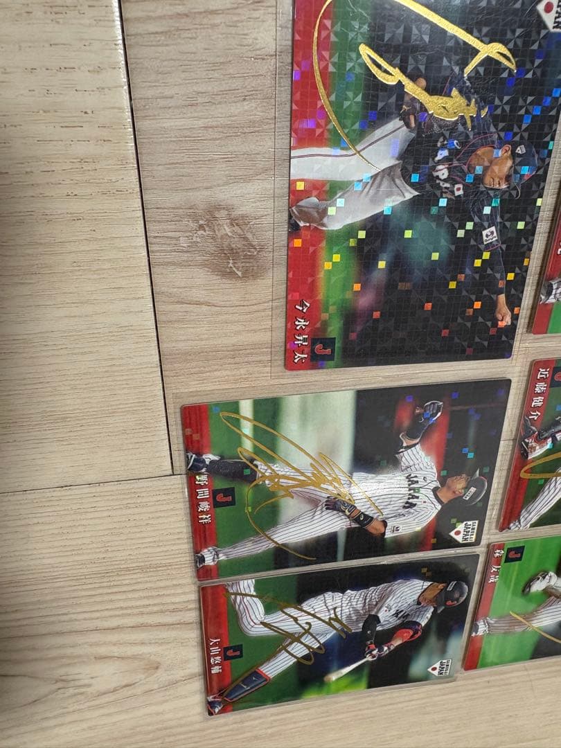 プロ野球チップスサイン入りカード目立った傷や汚れなし UP786_INFO